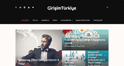 Desktop Screenshot of girisimturkiye.com